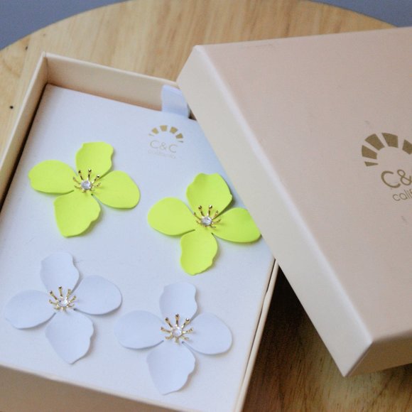 C & C Designs Jewelry - C & C California NIB Earring Set